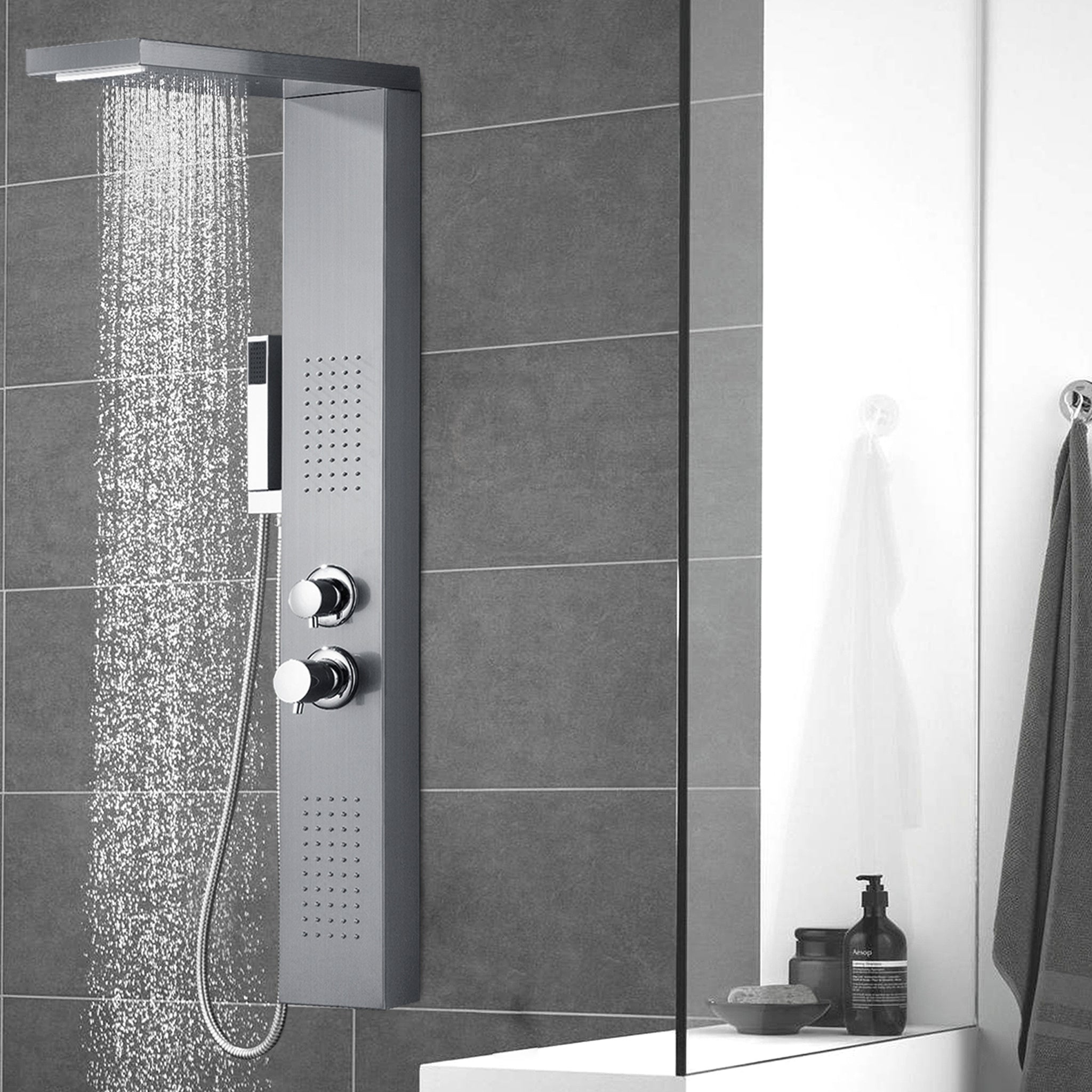 Colonne de douche à douchette