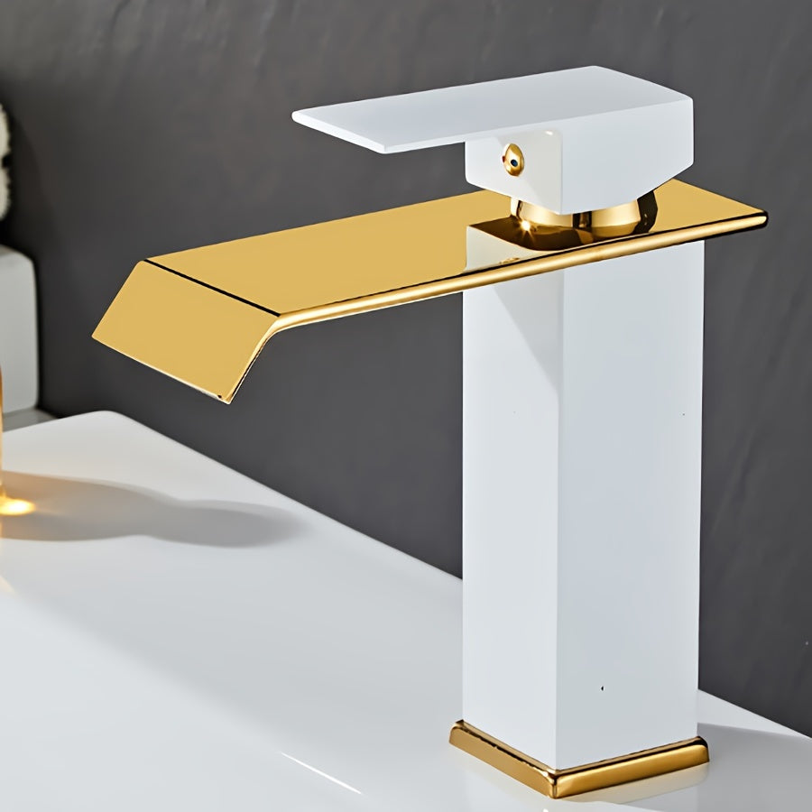 Robinet de lavabo cascade en acier inoxydable 304, acier inoxydable 304