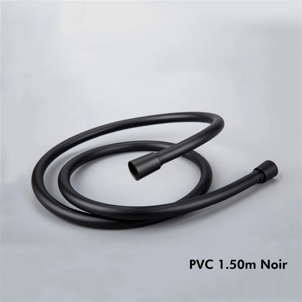 Flexible de Douche PVC - Noir