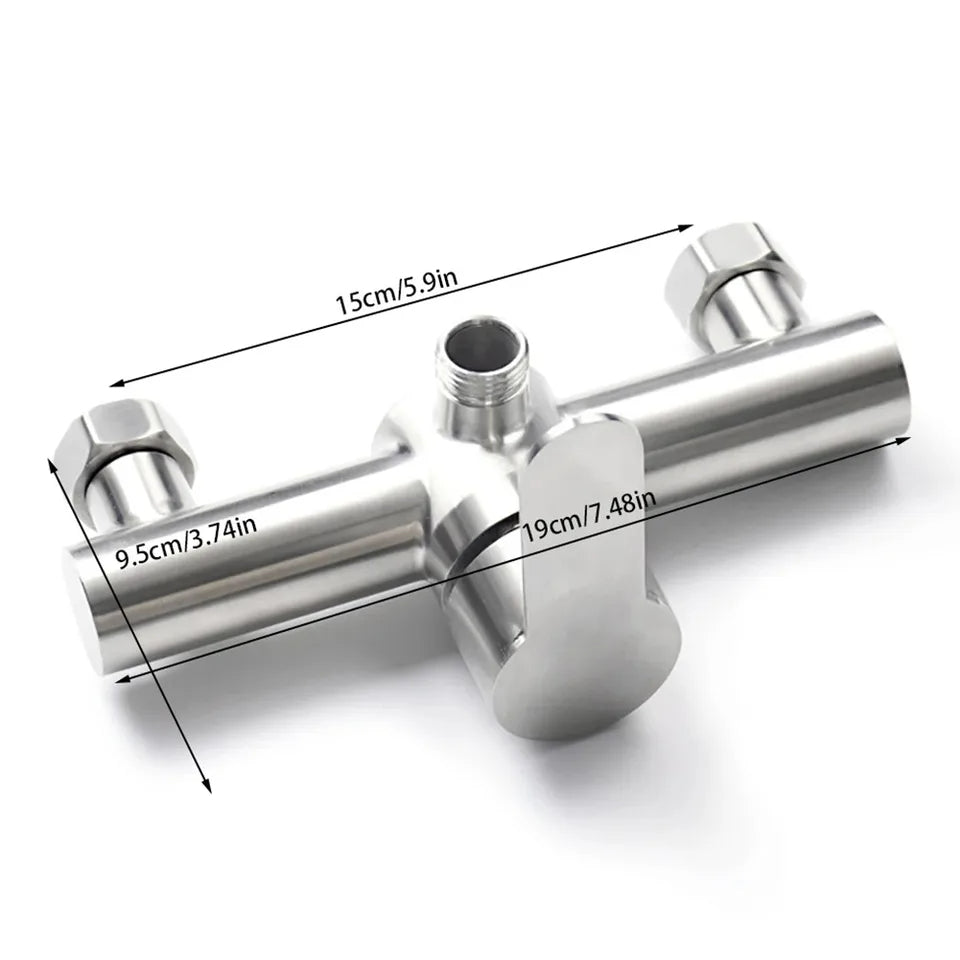 Mitigeur douche en acier inoxydable