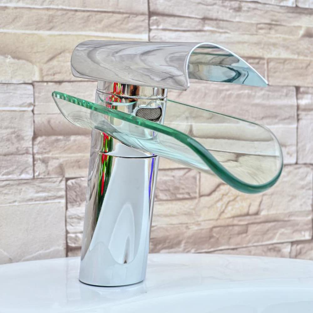 Mitigeur de cuisine cascade en acier inoxydable, raccord 3/8