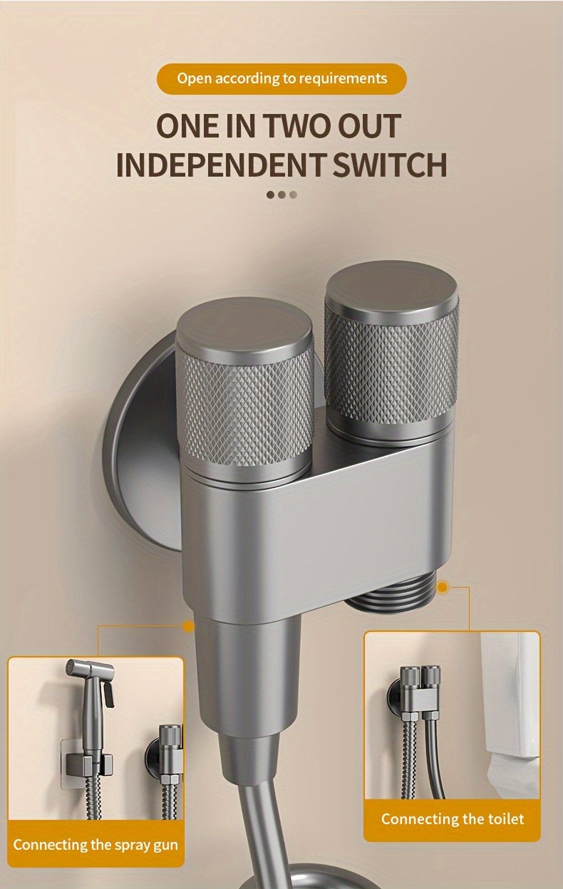 Robinet de salle de bain en acier inoxydable 304, pose mural