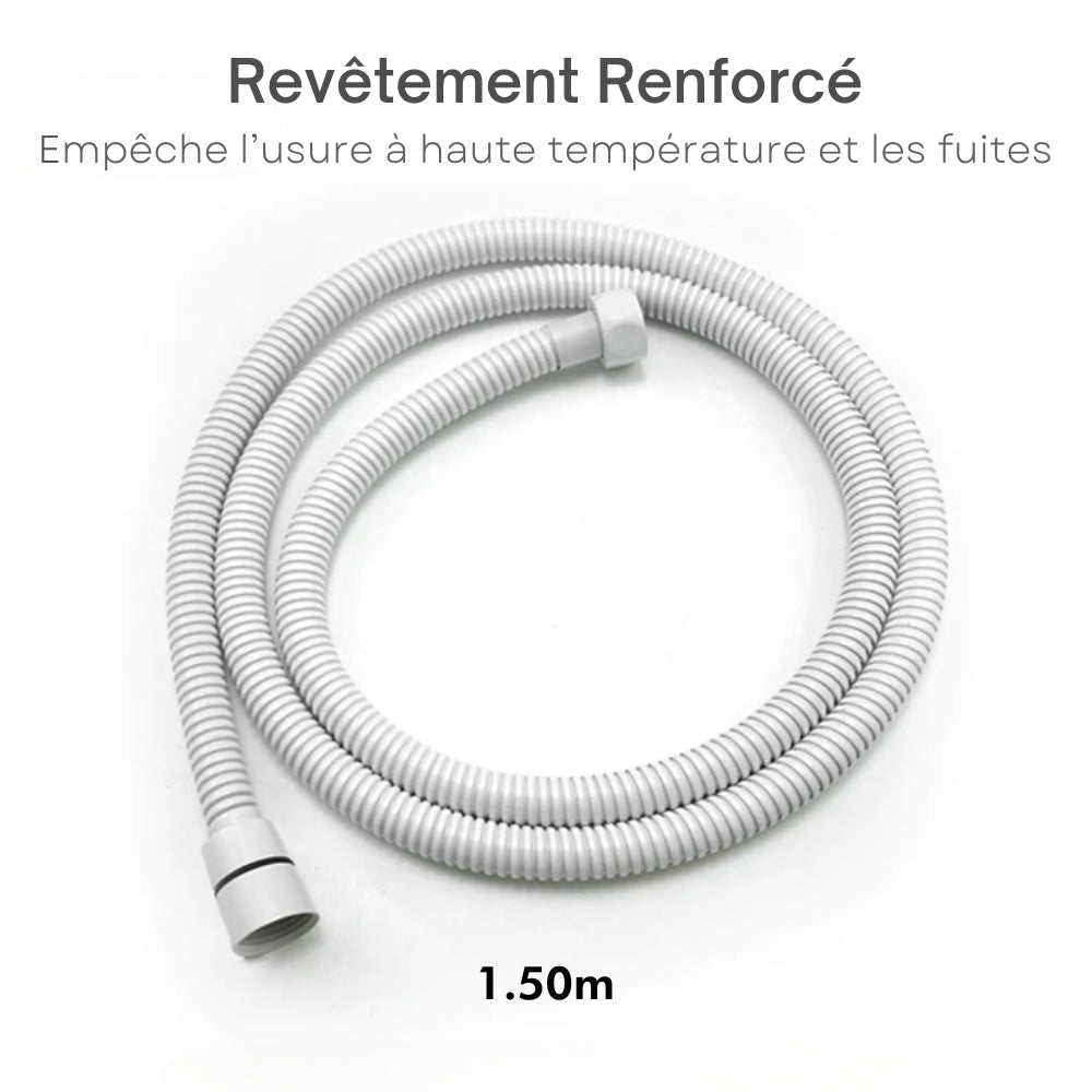 Flexible de Douche Renforcé - Blanc