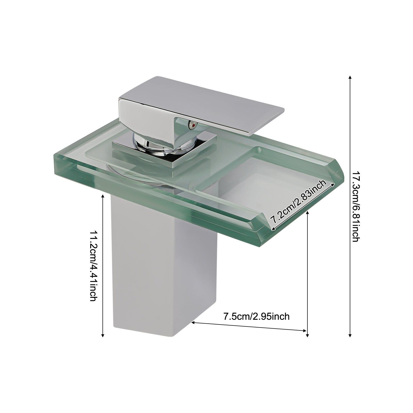 Robinet de lavabo en laiton, laiton