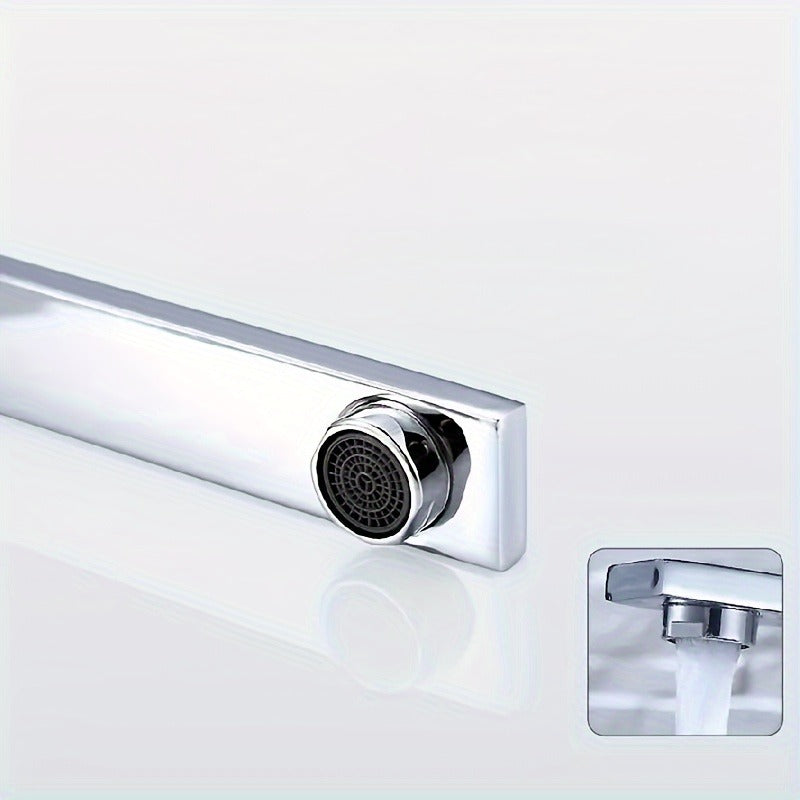 Robinet de cuisine à bec rotatif en acier inoxydable 304, acier inoxydable 304