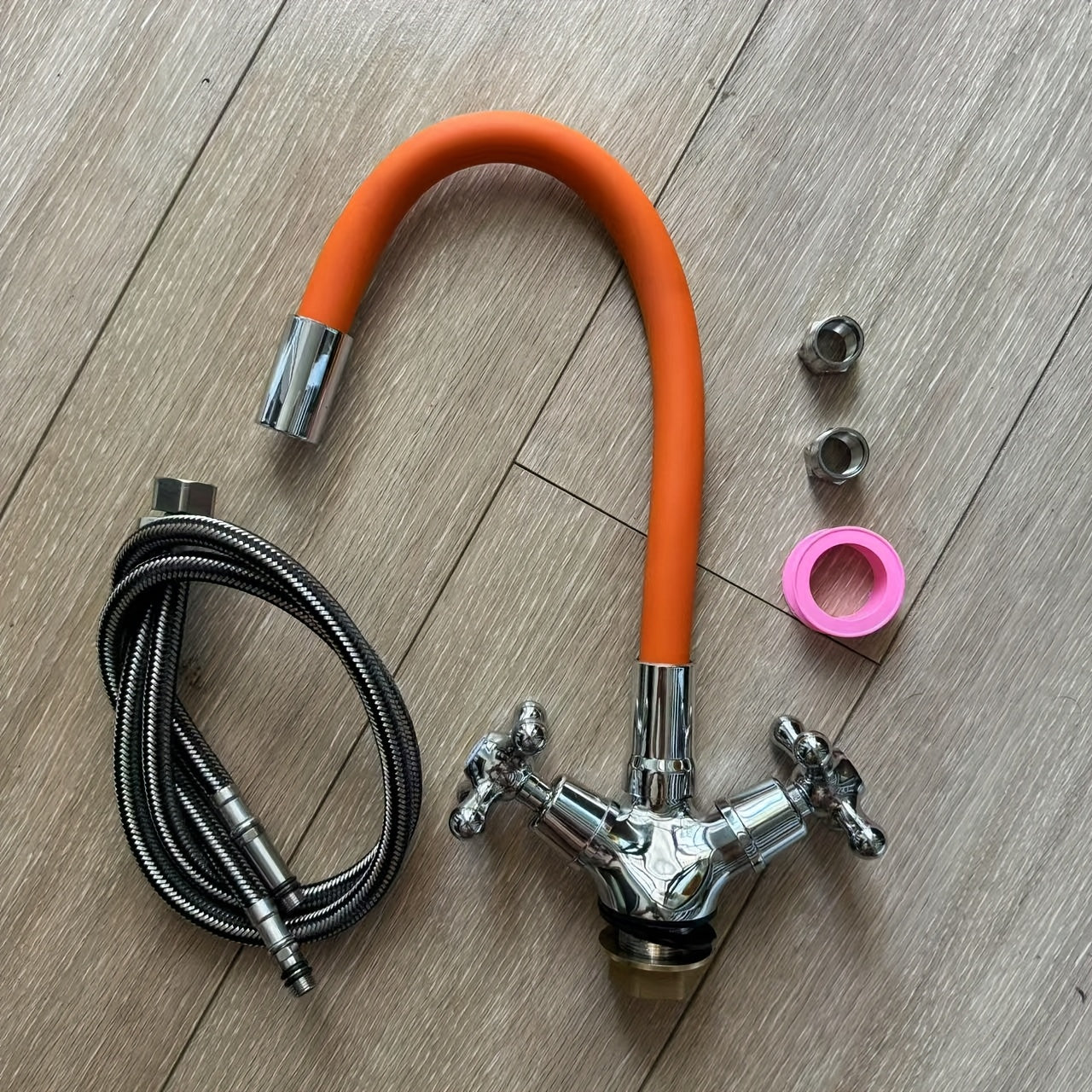 Orange / avec tuyau de 60CM G1/2
