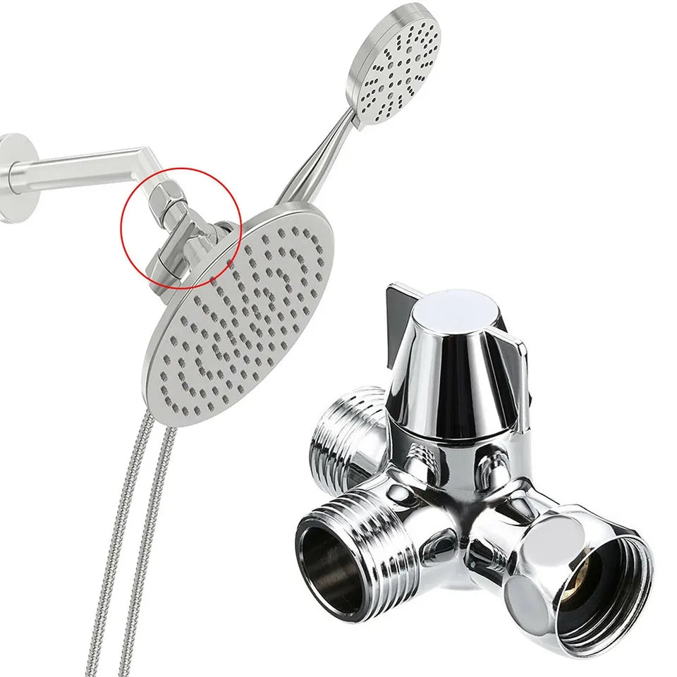 Robinet WC 3 voies en laiton