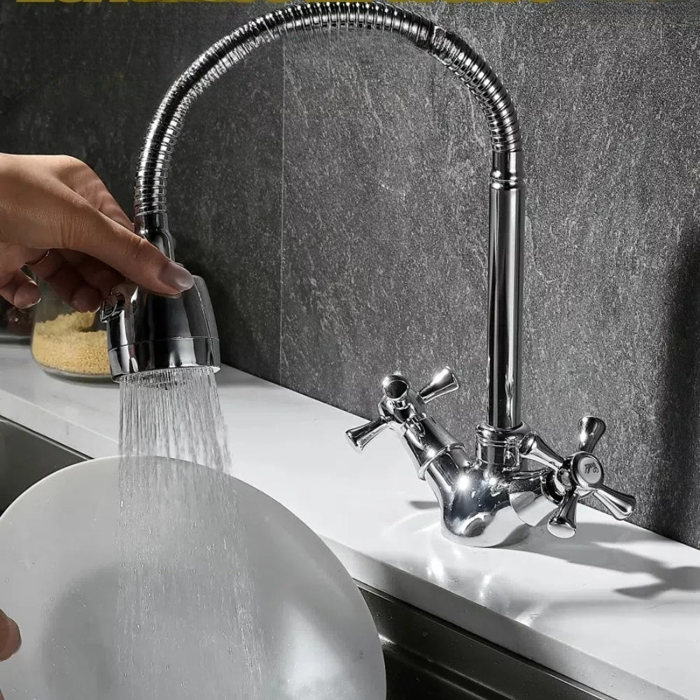 Robinet de cuisine en acier inoxydable, acier inoxydable