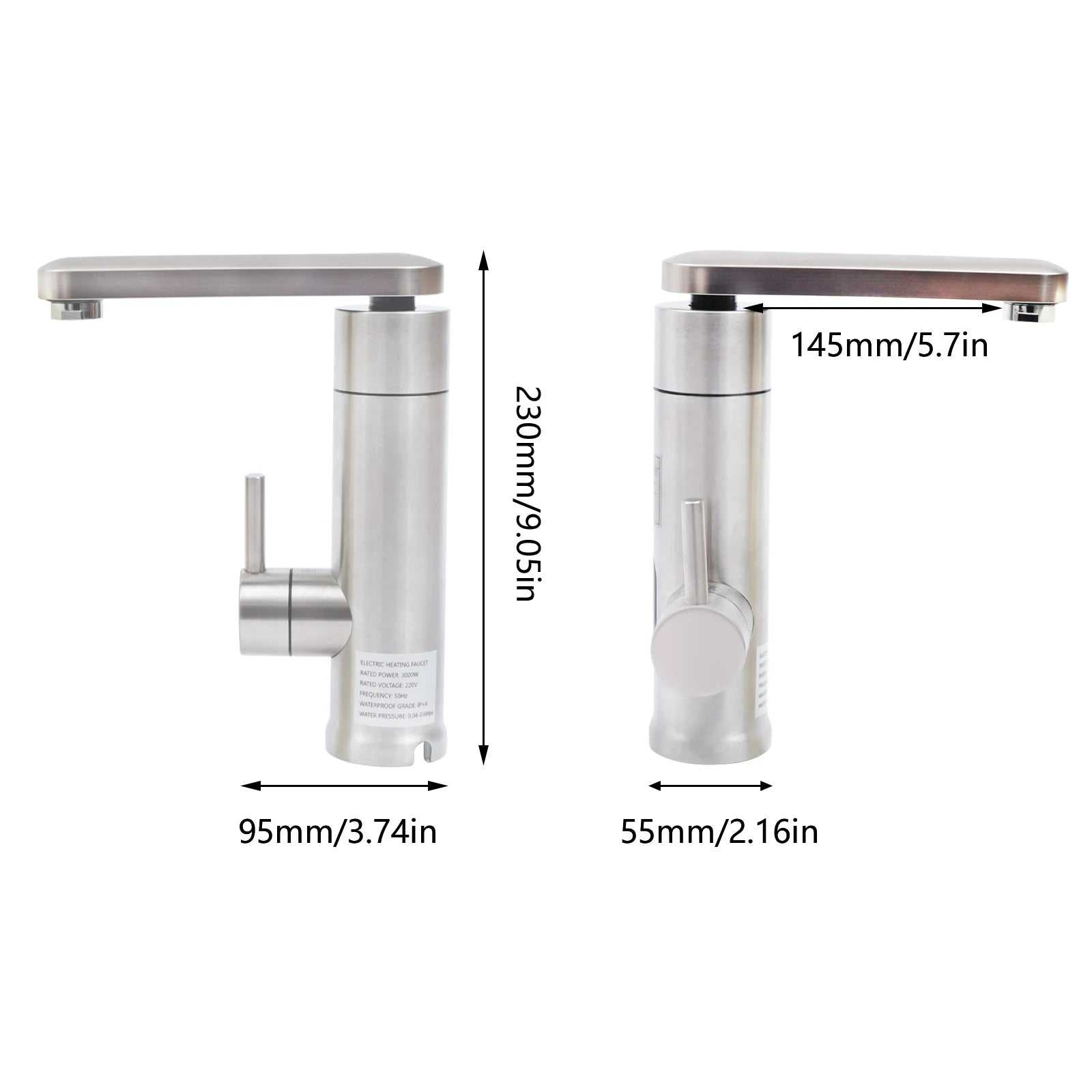Robinet Mitigeur de cuisine chauffant