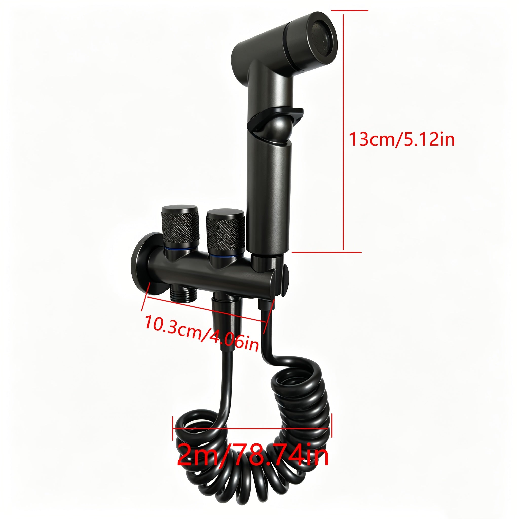 Robinet de salle de bain en acier inoxydable 304, pose mural