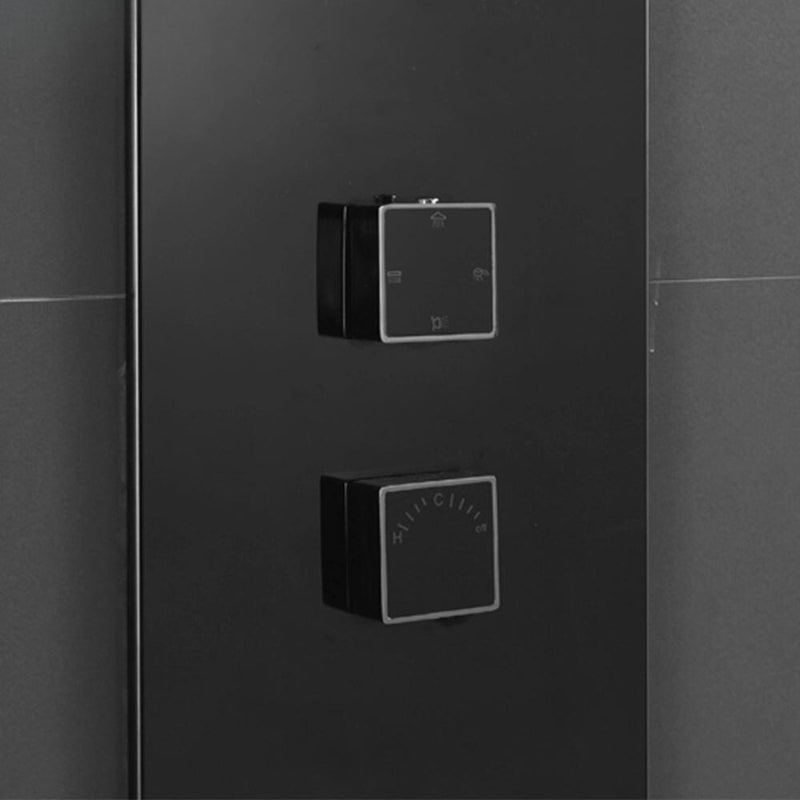 Colonne de douche encastrable en acier inoxydable, acier inoxydable
