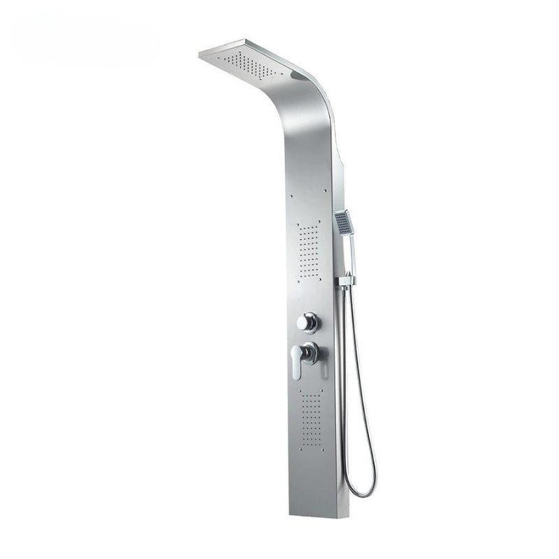 Colonne de douche metal, acier inoxydable