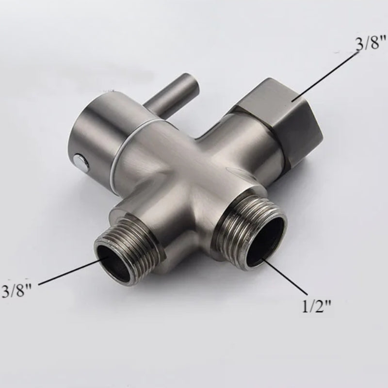 Robinet inverseur de douche 3 voies en laiton