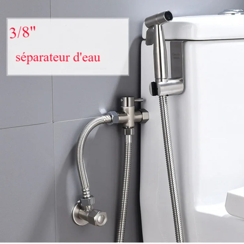 Robinet inverseur de douche 3 voies en laiton