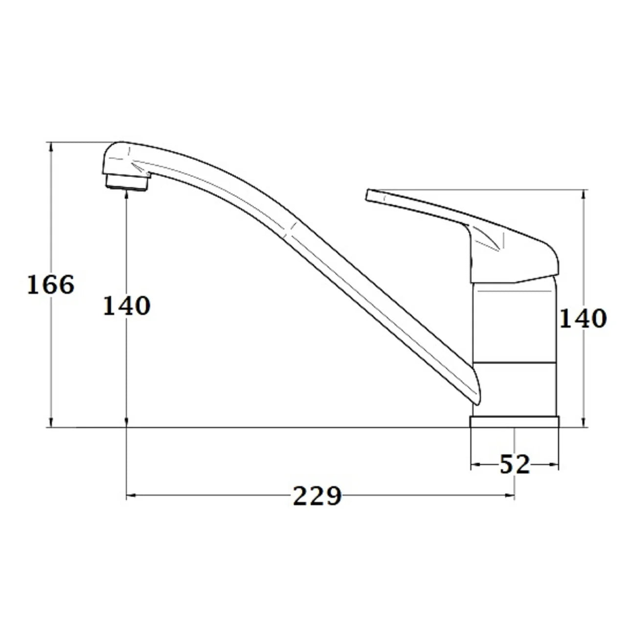 Mitigeur Évier Orientable Design