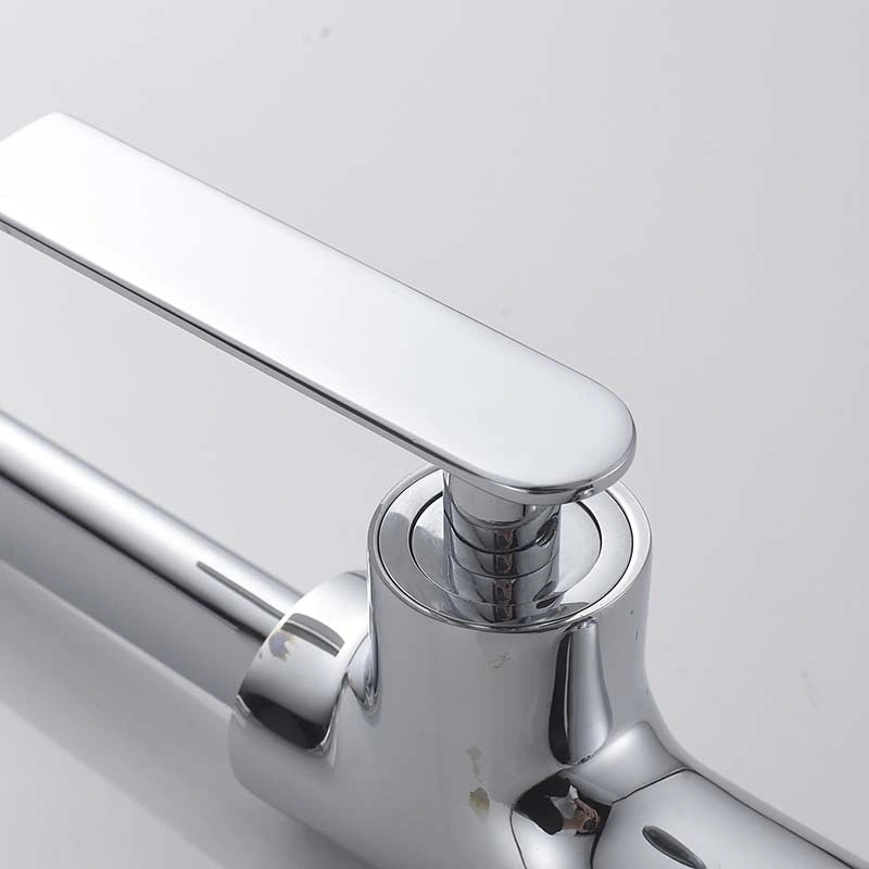 Mitigeur de cuisine avec levier ergonomique