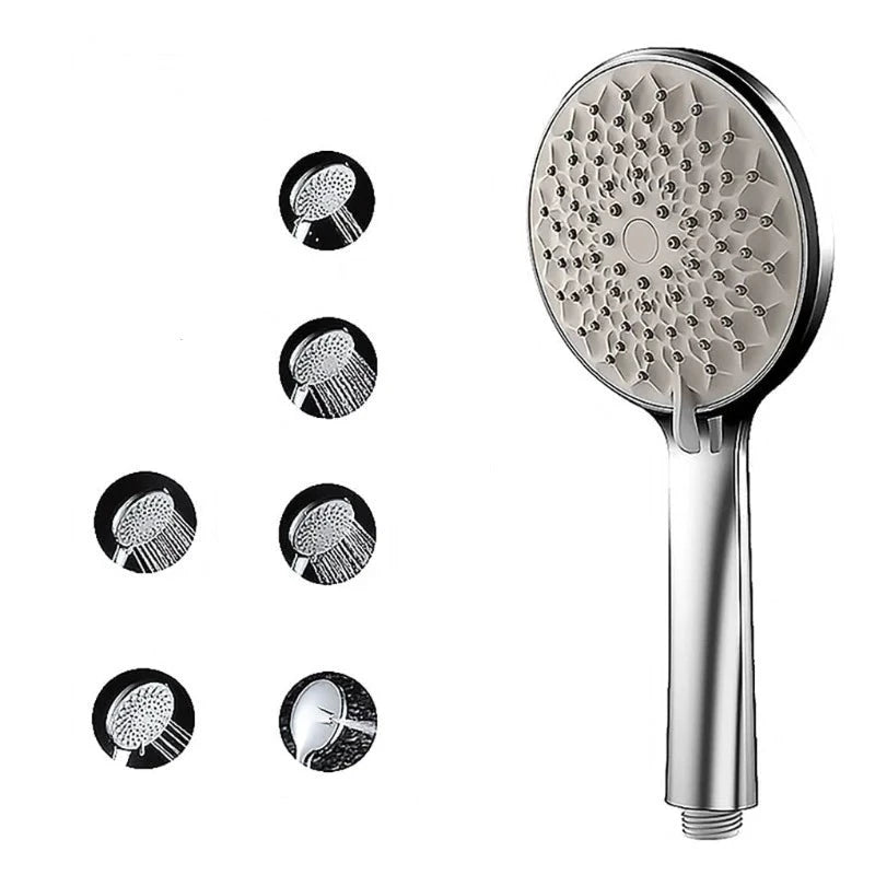 Pommeau de Douche Haute Pression - Atlantic 6 Jets