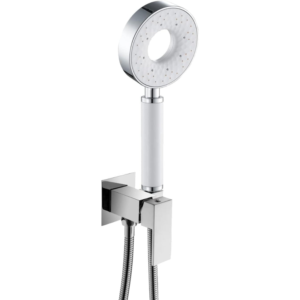 Pommeau de Douche Anti-Calcaire Blanc