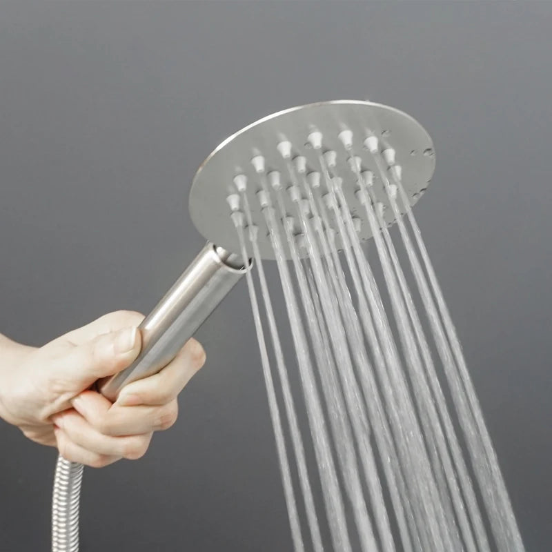 Pommeau de Douche Haute Pression Chrome - Ikon Rond buse haute pression