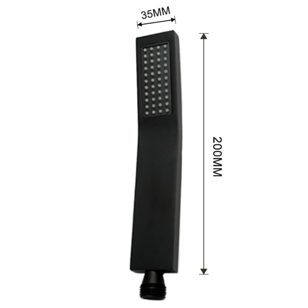 Pommeau de Douche Haute Pression Noir - Polar dimensions