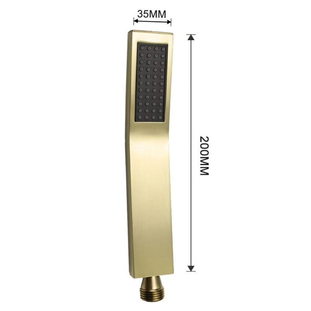 Pommeau de Douche Haute Pression Or - Polar dimensions