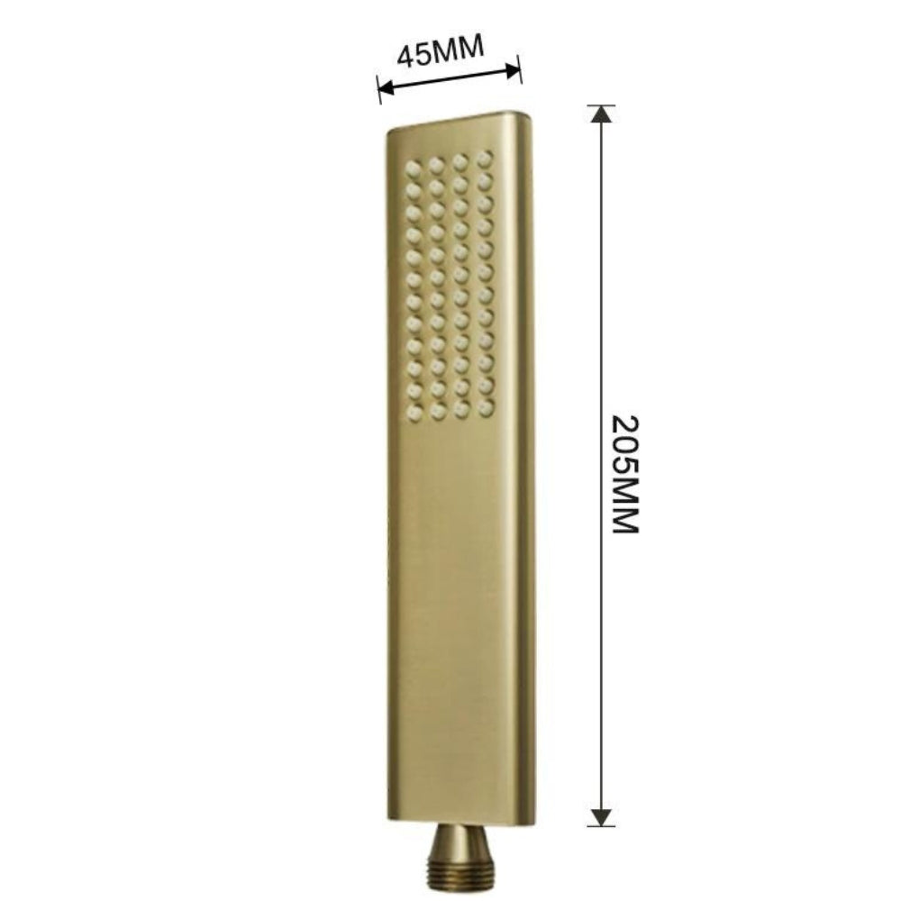 Pommeau de Douche Haute Pression Or - Stelar dimensions