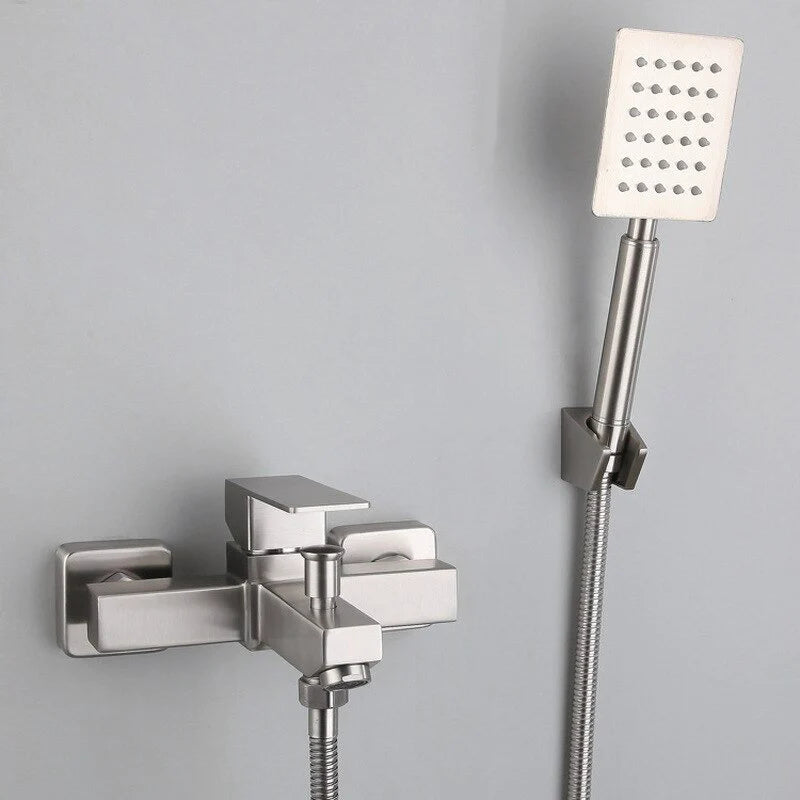 Robinet Mitigeur Mural Baignoire - Cube