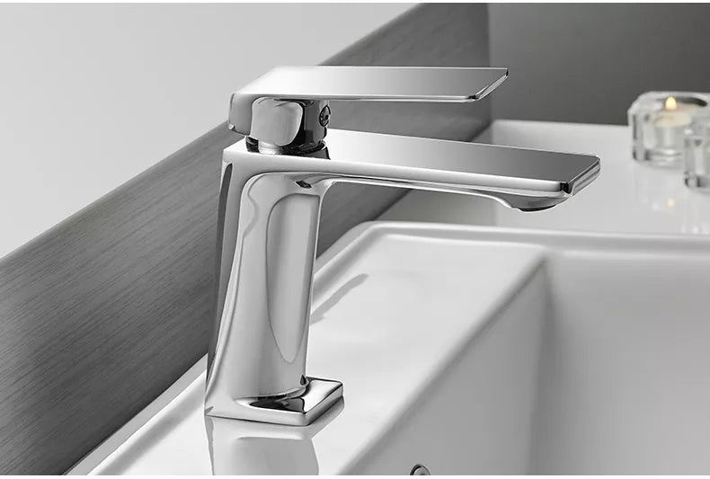 Robinet Mitigeur Salle de Bain - Précision Chrome