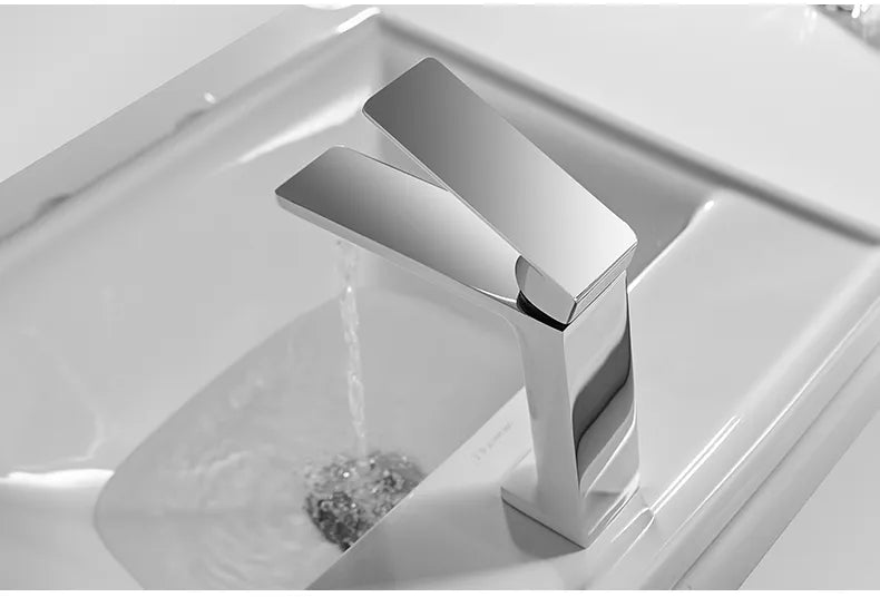 Robinet Mitigeur Salle de Bain - Précision Chrome