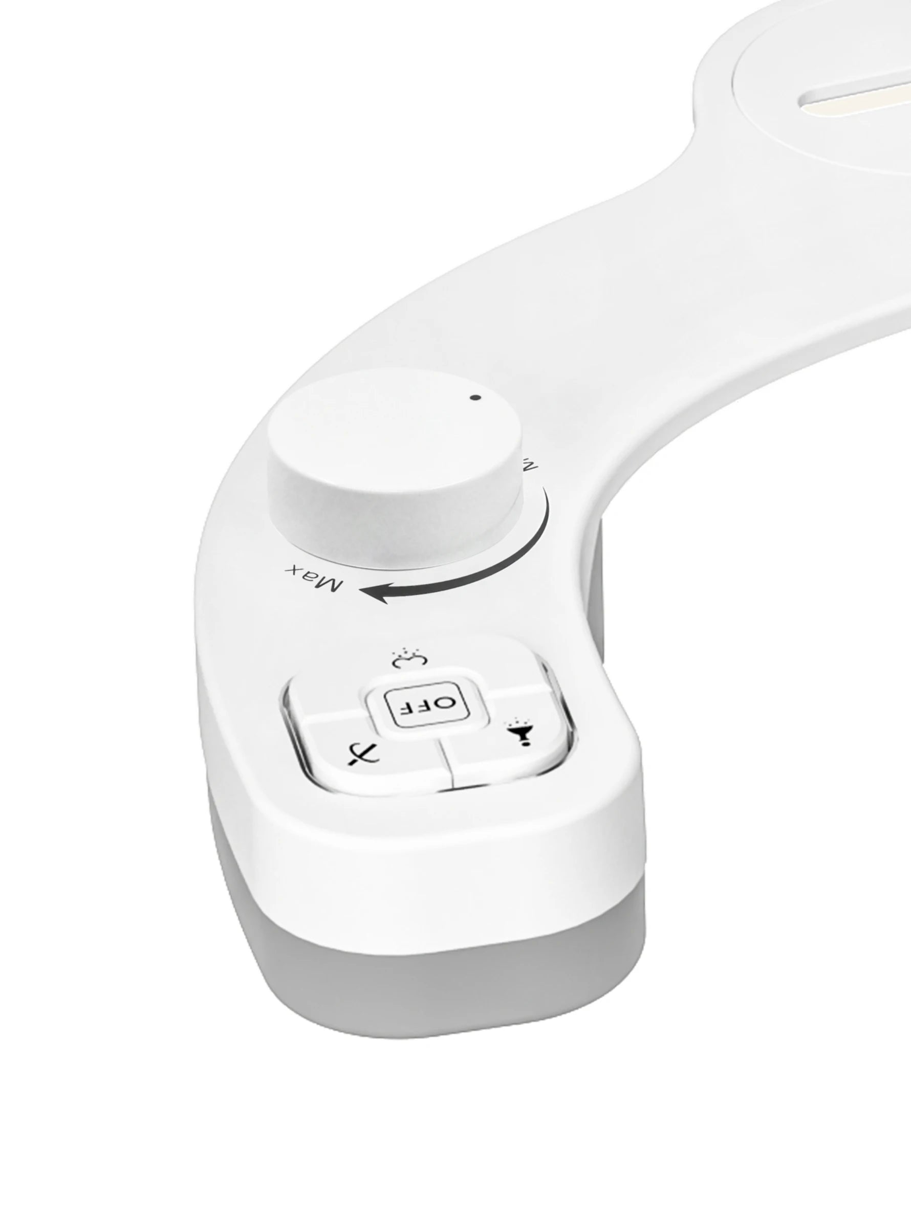 Kit de bidet WC japonais à jet réglable avec double buse et installation universelle