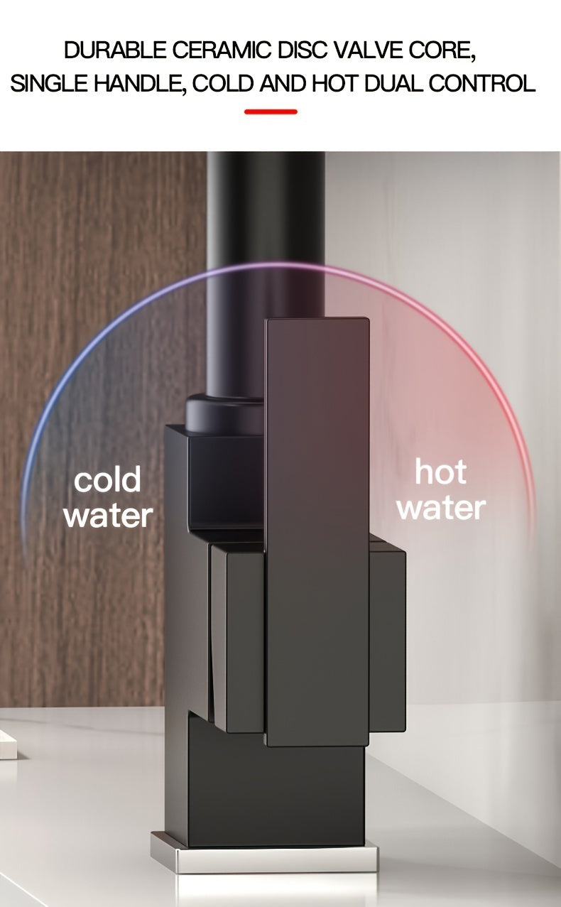 Robinet de cuisine en acier inoxydable 304, raccord 1/2