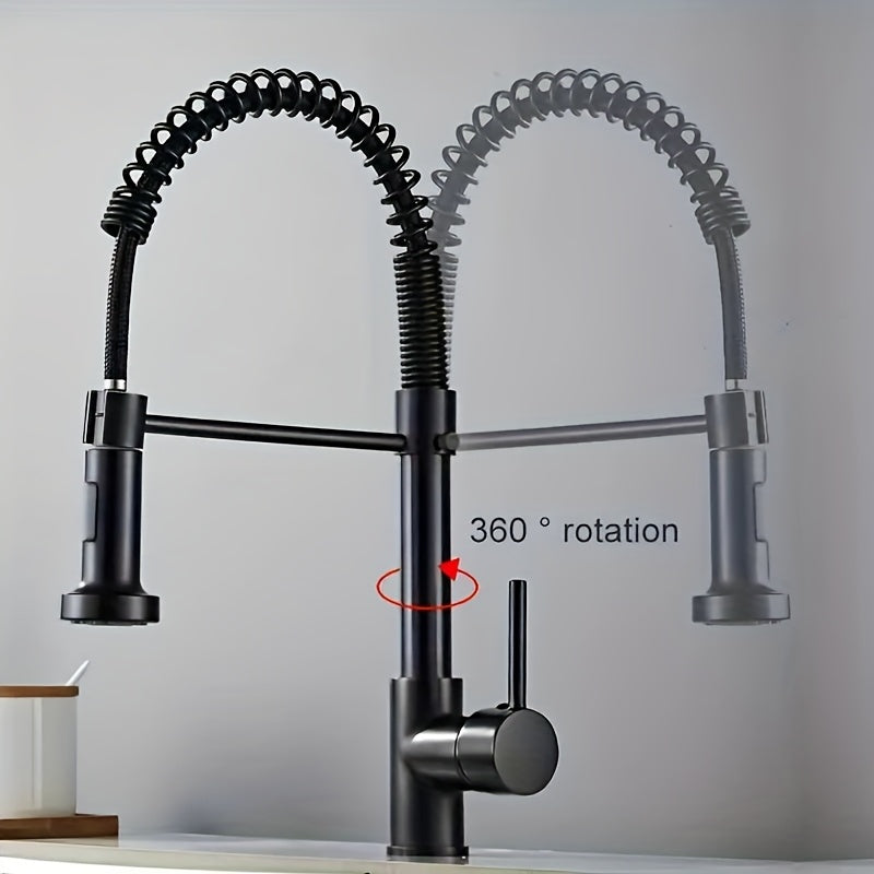 Robinet de cuisine en acier inoxydable, raccord 1/2
