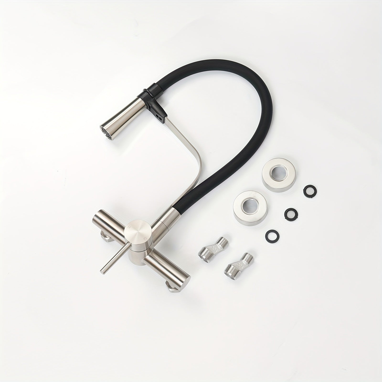 Douchette à douchette en acier inoxydable 304, acier inoxydable 304