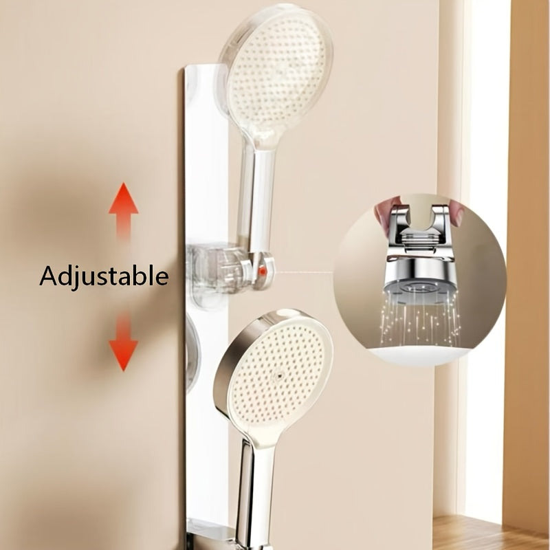 Colonne de douche thermostatique avec tablette extra-large et douchette — vue 9