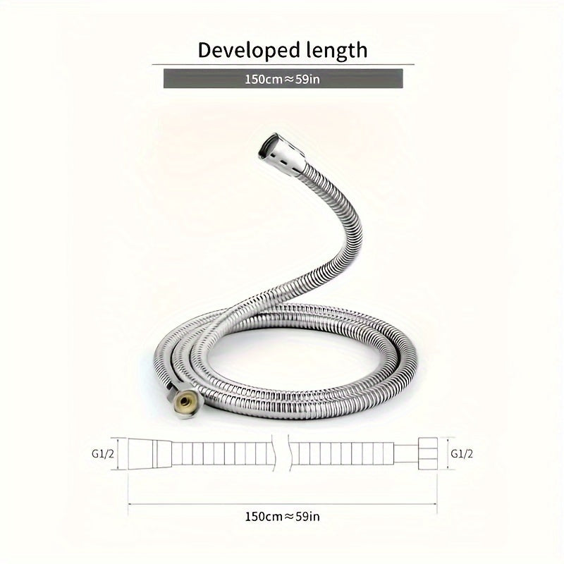 Douchette de douche cylindrique fine, seule ou en ensemble — vue 11
