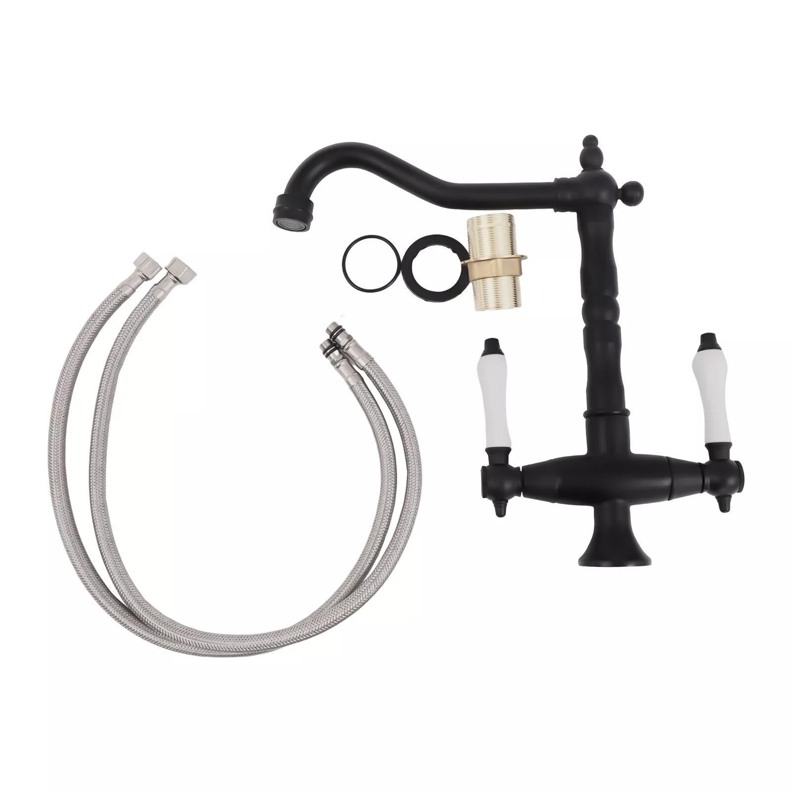 Robinet de cuisine en laiton, raccord 3/8