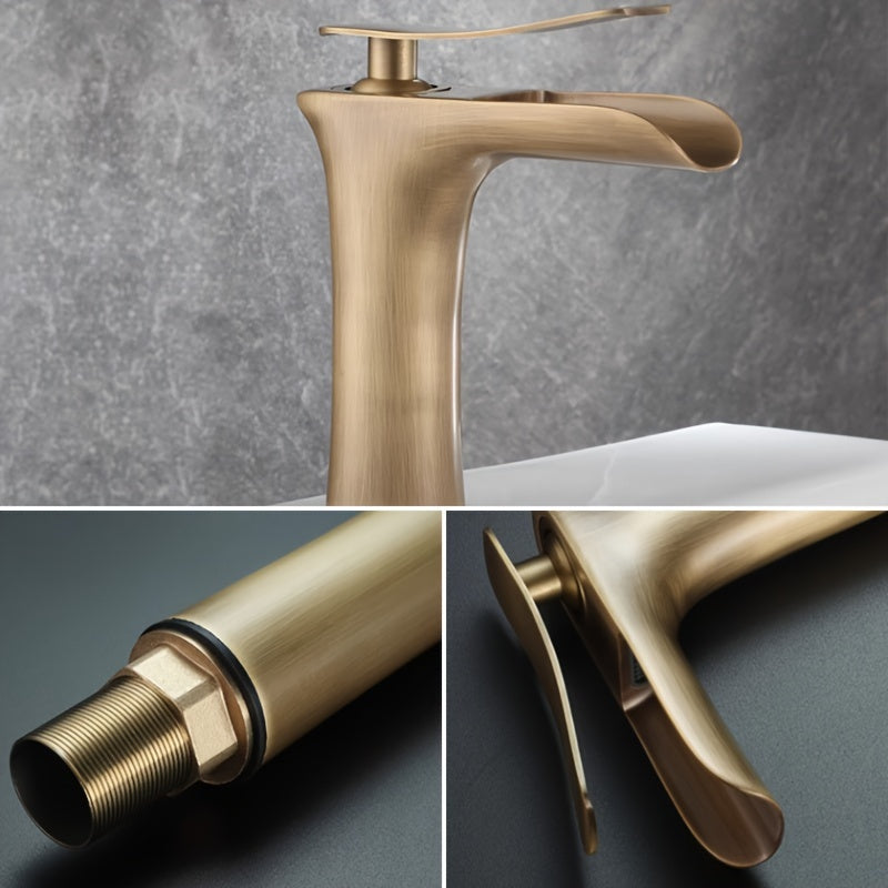 Mitigeur lavabo antique