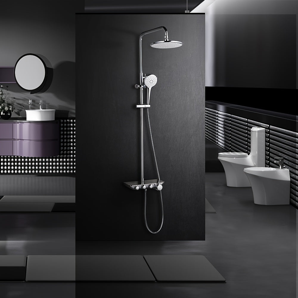 Colonne de Douche avec Thermostat, pose mural