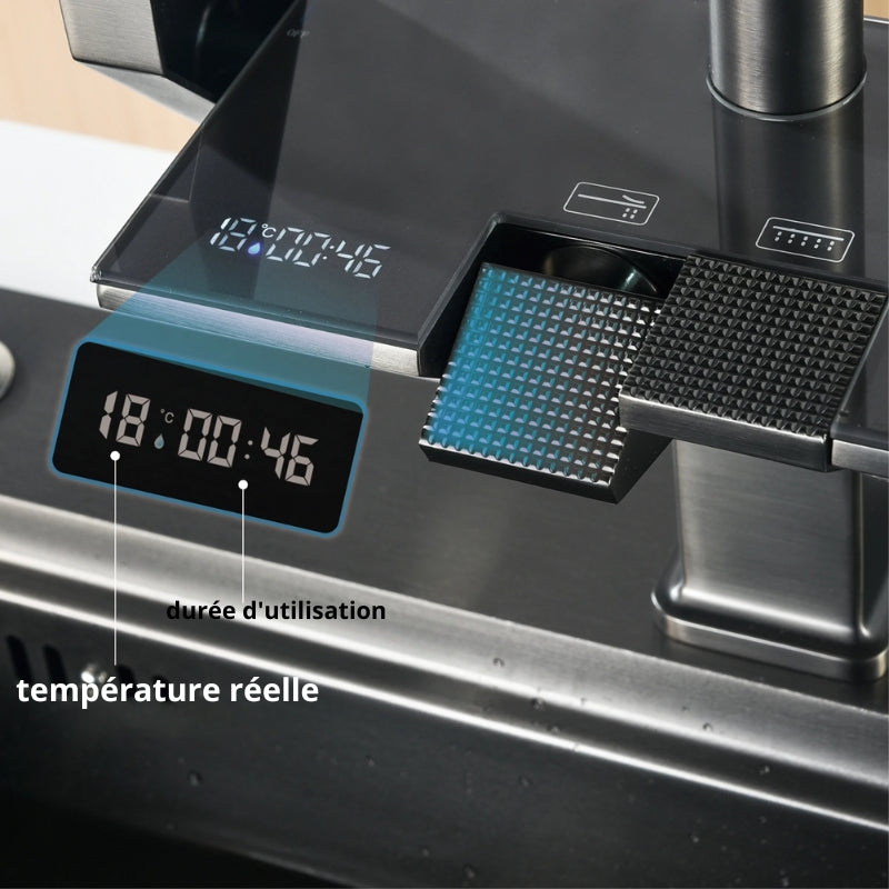 Robinet De Cuisine Douchette Extensible