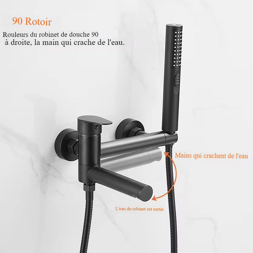 Robinet Mural Baignoire Monotrou