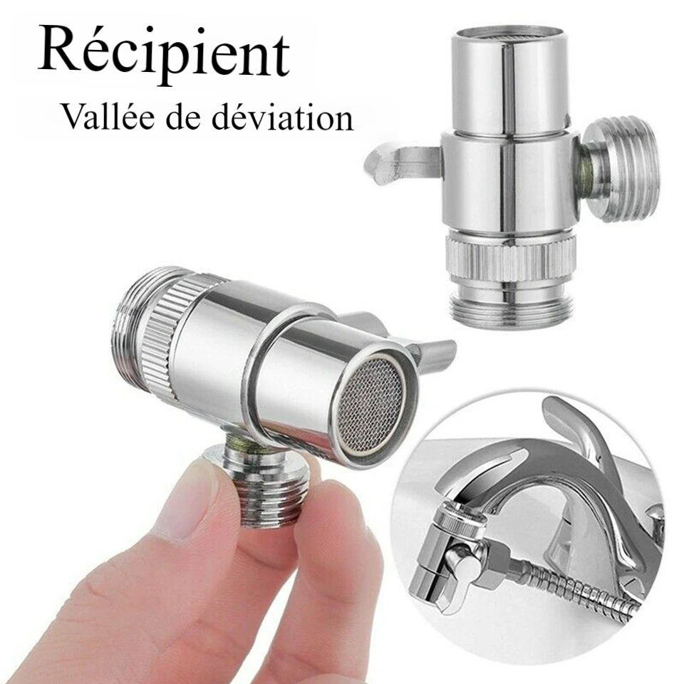 Robinet 3 voies WC