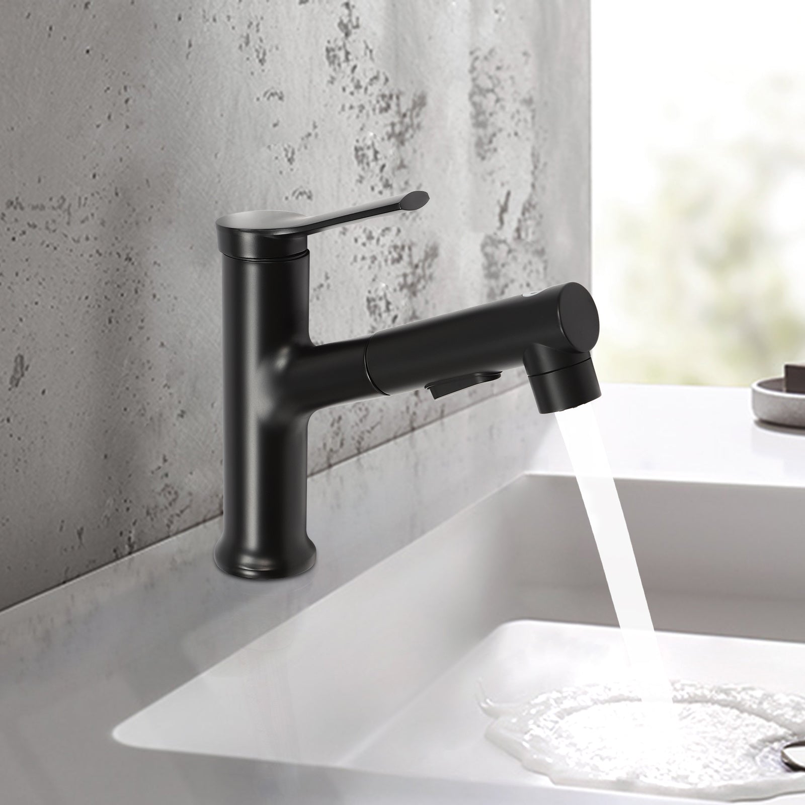 Robinet de cuisine à bec rotatif en acier inoxydable 304, acier inoxydable 304