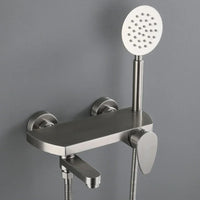 Robinet Mural Baignoire Douche, pose 2 trous