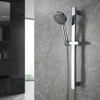 Colonne de douche sans robinetterie chrome, chrome