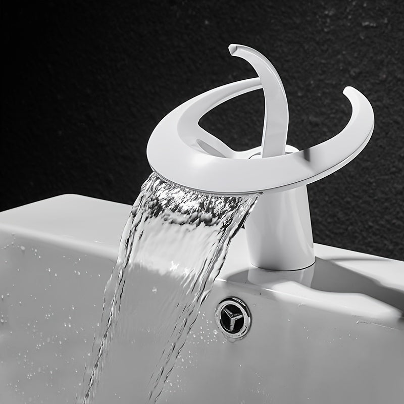 Robinet d'évier cascade en acier inoxydable 304, acier inoxydable 304