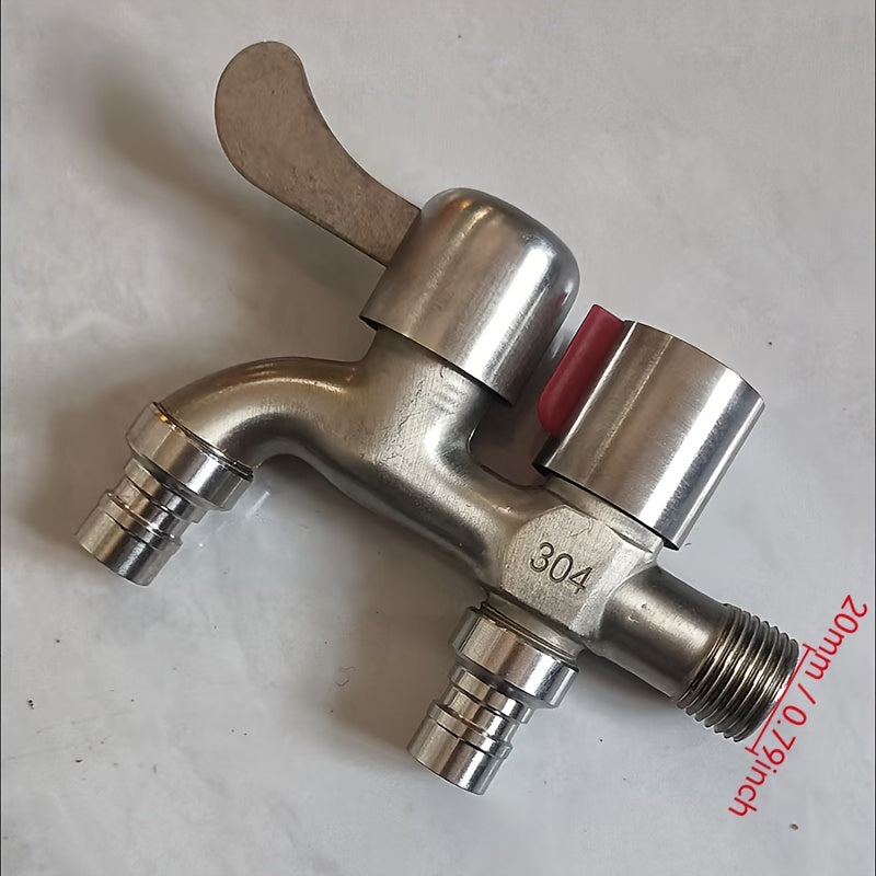 Robinet de jardin en acier inoxydable, acier inoxydable