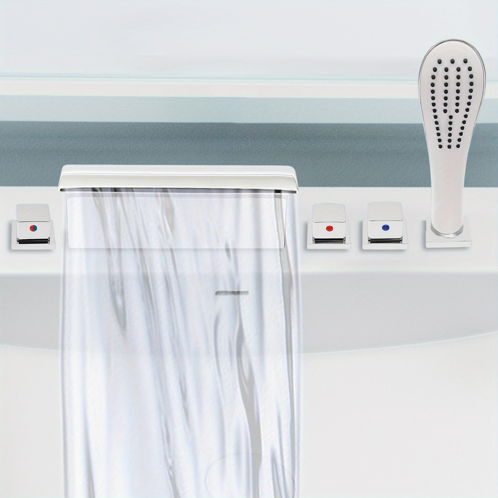 Robinet de baignoire cascade