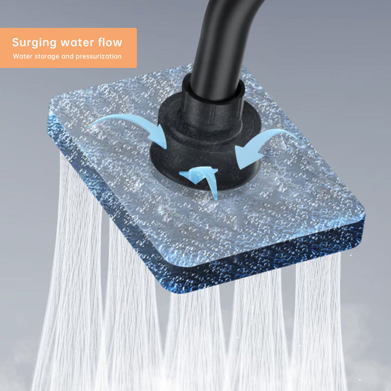 Pommeau de douche mural en ABS, abs