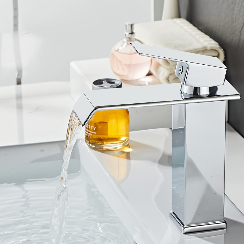 Robinet de lavabo cascade en acier inoxydable 304, acier inoxydable 304