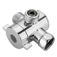 Robinet WC 3 voies en ABS, chrome
